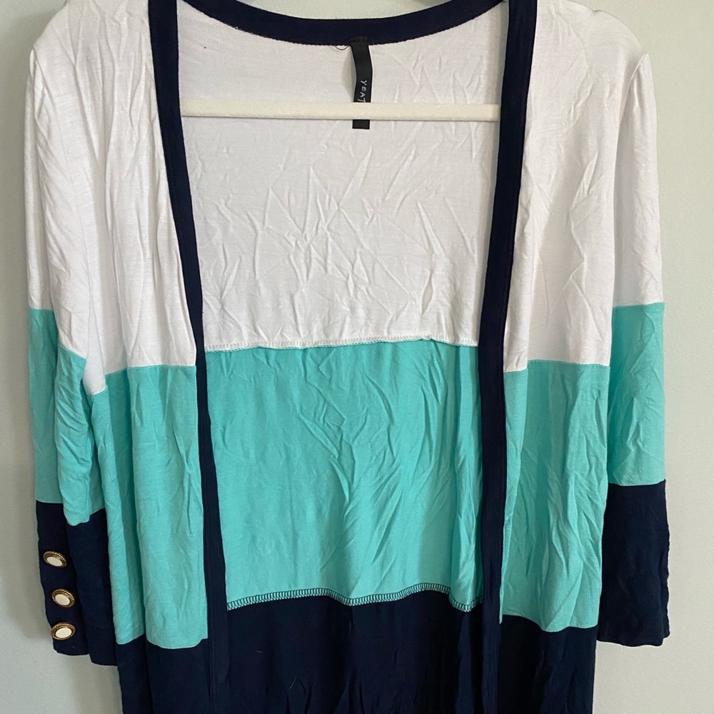 Women’s Color Block Cardigan